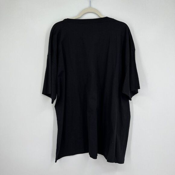 NWT AC DC Short Sleeve Cotton T Shirt By Daisy Street Black Size 20/22 NWT - Picture 7 of 7